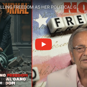 HARRIS SELLING FREEDOM AS HER POLITICAL GANG KILLS FREEDOM